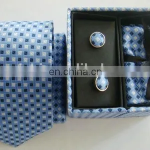 Classical Pasley Design Silk Ties Handkerchief Cufflinks Mens Gifts Sets thumbnail-4