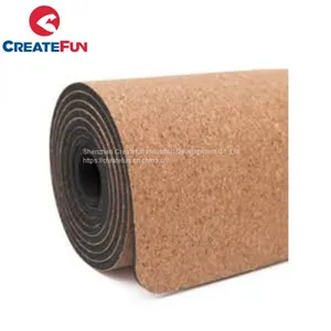 CreateFun Eco Friendly Rectangle Travel Yoga Mat With Strap thumbnail-5