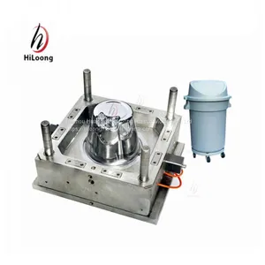 Plastic Injection Molds Huangyan Dustbin Mould Manufacturer thumbnail-2
