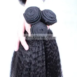 Shandong New Arrival High Quality 10-30inch 8A Grade Brazilian Hair Kinky Straight Hair Weaving thumbnail-6
