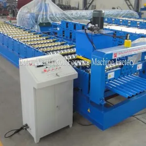 CNC Corrugated Metal Roof Panel Making Machine thumbnail-1