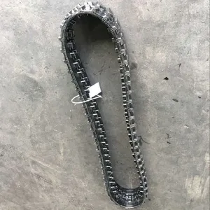 Rubber Track With Size 180mm x 60mm x 56 Black or Grey for Indoor Construction Mini Excavators thumbnail-1