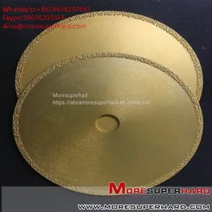 Vacuum Brazing Diamond Saw Blade Processing Various Natural Stones Alisa@moresuperhard.com thumbnail-4