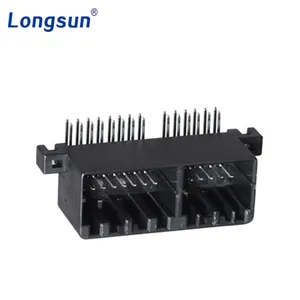 175976-2 TYCO AMP TE 28 Pin PCB Header 12 Volt Automotive Wire Connector thumbnail-1