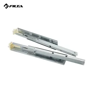 Filta Furniture Hardware American Type Full Exrension Under Mounting Hidden Drawer Slide With 2D Adjustable Handles thumbnail-2