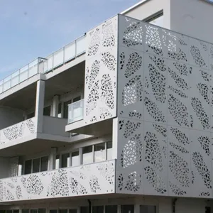 Hollow Aluminum Veneer Manufacturers Selling Aluminum Panel Curtain Wall Punching Specification Customization thumbnail-1
