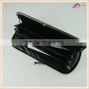Wholesale Fashion Brand Folding Genuine Women Leather Wallet For Lady thumbnail-3
