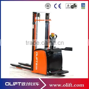 China Professional Cheaper Manufacture Electric Powered Stacker TA1525 With CE thumbnail-1