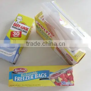 LDPE Food Grade Zip Lock Bags Self Seal Zipper Bag Zippered Lunch Bags thumbnail-1