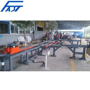 China Suppliers CNC Angle Line Punching Marking Cutting Machinery JX1010 Price thumbnail-1