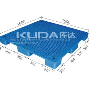 Low Cost Distrubution Pallet of China Manufacturer 1515B WGJJ PLASTIC PALLET thumbnail-1