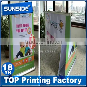 High Quality Advertising Retractable Aluminum Printed Roll up Banner Stand-Ly thumbnail-4