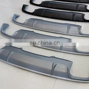 S4 B9.5 Style Car Bodykit Rear Diffuser With Tailpipe For Audi A4 S4 Sports Version Style Rear Bumper Diffuser 2020 2021 2022 thumbnail-4