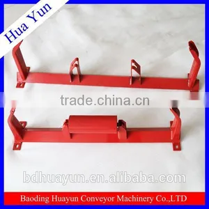 1000mm Belt Width Angle Steel Trough Idler Frame Belt Conveyor Idler Frame thumbnail-1
