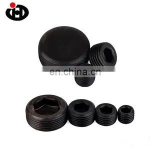 High Quality DIN906 Hexagon Socket Pipe Plug Tapered Thread M8 M10 thumbnail-3