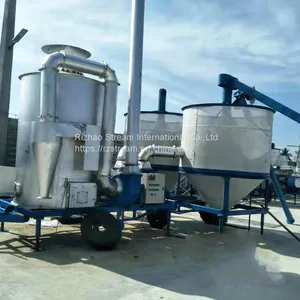 Mobile Grain Silo-bin Dryer With Husk as Fuel thumbnail-5