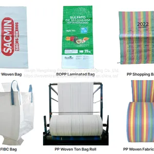 Custom Production Packaging Eco Friendly Laminated pp Woven Bags thumbnail-1