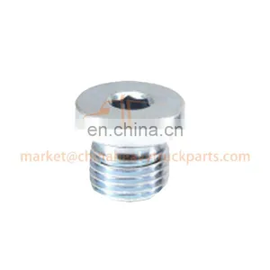 CNHTC Truck HC 16 Front/Middle/Rear Axle Assembly Axle Parts Rear Axle Housing WG9231330015 Magnet Plug thumbnail-2