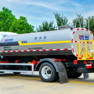 HOWO/Sinotruck 4X2 4X4 6X4 6X6 8X4 10m3 20m 30m3 Truck Mounted Spray Milk/Water Tanker Truck Price for Sale/Water Truck/Used/New thumbnail-3