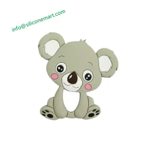 Koala Shape Animal Food Grade Silicone Baby Teethers Silicon Teething Toys From Shenzhen Siliconemart Tech Co.,Ltd. thumbnail-3