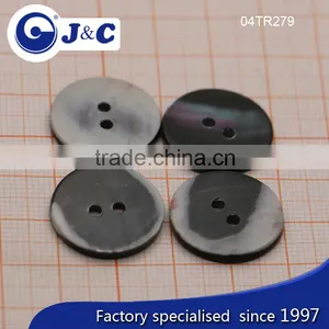 J&C Smoke Colour Trocas Shell Buttons for Fashion Shirt.TR279 thumbnail-1