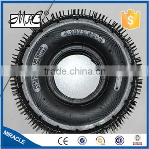 10inch Small Inflatable Wheel Tyre 3.50-4 Nature Rubber thumbnail-3