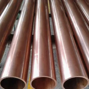 Seamless Copper Brass Coil Nickel Cuzn10 Cu70ni30 C22000 H90 Alloy Sheet Hard Brass Tube Straight Brass Pipe for Water/Refrigeration thumbnail-3