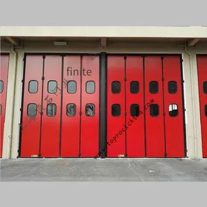 Hunan Garage Doors, Fire Brigade Electric Garage Doors, Dingshi Door Industry, Local Enterprise thumbnail-1
