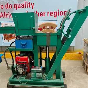 30T Hydraulic Interlocking Brick Machine | Clay Soil LEGO Brick Making Machine thumbnail-4
