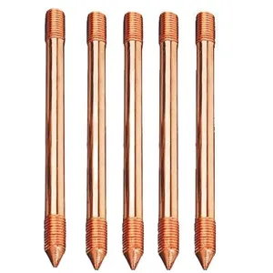 Copper Ground Rod 2.5m Length for Industrial and Utility Grounding Networks thumbnail-2