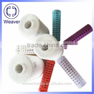 New Product Polyester Twisted Yarn Fabric Dyed Yarn for Polyester Sewing Thread on China Market thumbnail-6