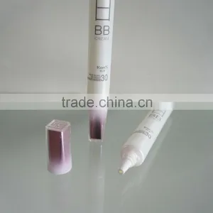Luxury Cosmetic Packaging Plastic Tube With Arcylic Screw Cap for BB Cream thumbnail-2