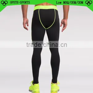 (OEM/ODM Factory)2016 Lycra Sport Compression Tight ,men Compression Pants,long Compression Wear thumbnail-2