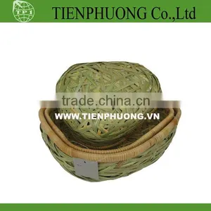 Natural Bamboo Basket, Vietnam Bamboo Products thumbnail-1