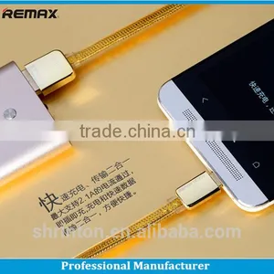 Remax 2.1A GOLD Premium Ultra Fast Micro USB Cable thumbnail-2