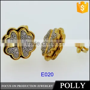 Top Design Dubai Gold Jewelry Earring thumbnail-1