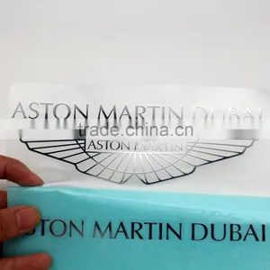 Customize Glossy Silver Adhesive Bike Sticker Decal thumbnail-2