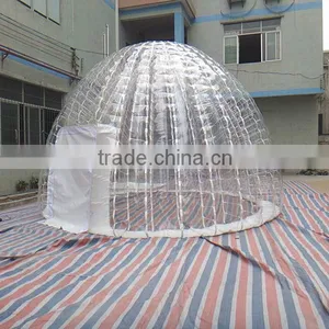Cheap Air Sealed Camping Inflatable Clear Tent/ Inflatable Bubble Camping Tent thumbnail-1