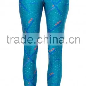 Sublimation Custom High Quality Patterned Custom Made Leggings Spandex&New Arrival Digital Print Leggings thumbnail-1