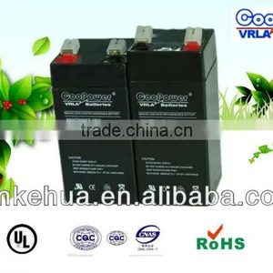 Sealed Lead Acid Battery/Rechargeable Battery /4V4.5AH Emergency Light Battery/4V4.5AH thumbnail-1