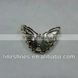 LNZ8024 Fashionable TPU Gold Butterfly Toe Cap for Women and Girls High Heel Shoes thumbnail-1