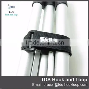 Custom Logo 3/4 Inch 1 Inch Hook and Loop Cinch Straps thumbnail-1