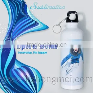 New Arrival Slim 500ml Aluminium Transfer Sport Water Bottle With Coating thumbnail-1