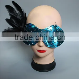 Wholesale Cock Feather Mask For Party Supplies thumbnail-5