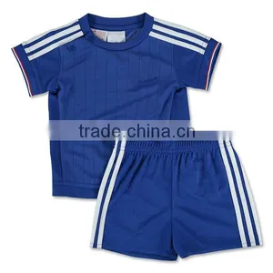 UK Blue Kids Soccer Jerseys,football Jersey for Children ,kids Sportswear, Custom Kids Soccer Jersey thumbnail-2