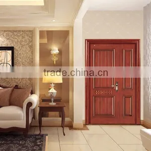Prehung Double Swing Exterior Mahogany Solid Wooden Door thumbnail-2