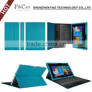 For Microsoft Surface Pro 4 pu Keyboard Cover for Surface Pro 3 Case thumbnail-2