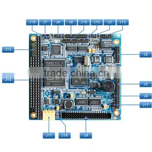 ATMEL AT91SAM9263 CPU ARM 926EJ-S Core Industrial Control Mainboard thumbnail-2