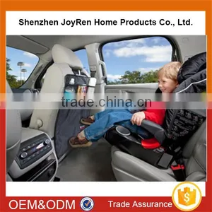 Classical Car Seat Kick Mat With Mesh Pocket thumbnail-3