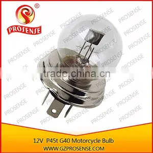 Prosense 12v P45T Motorcycle G40 Light Bulb (Clear Tube) thumbnail-2
